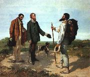 Gustave Courbet Bonjour Monsieur Courbet USA oil painting artist